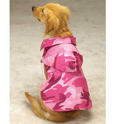 Pink Camouflage Dog Coat